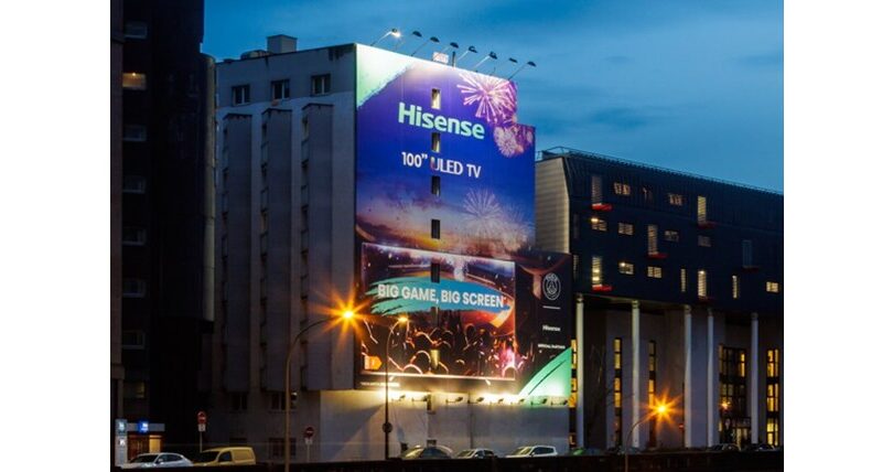 Hisense заразжигает спортивные страсти благодаря просмотру на большом экране из Парижа USA – Pусский USA – English USA – English USA – español USA – slovenčina USA – Polski USA – Français