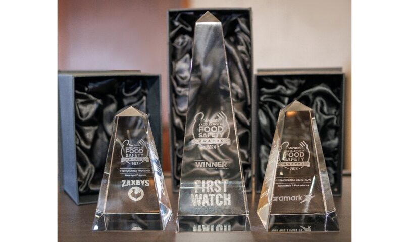 Steritech Presents First Watch with the 2024 Excellence in Food Safety Award
