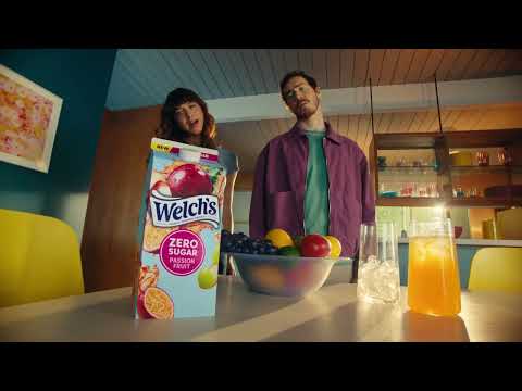 Welch’s Launches New Zero Sugar Juice Line with “You Gotta Sip It, To Get It” Campaign