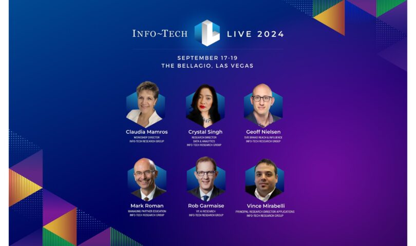 Unused Audio system Fascinated by IT Excellence and Strategic Innovation Introduced for Information-Tech LIVE 2024 in Las Vegas