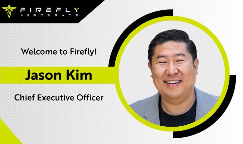 Firefly Aerospace Names Jason Kim as Unutilized Eminent Government Officer