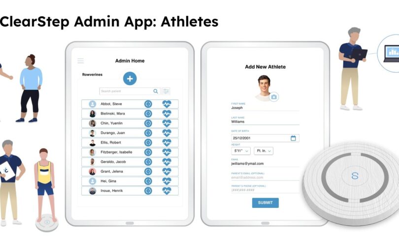MyClearStep Expands into Collegiate and Professional Sports Markets