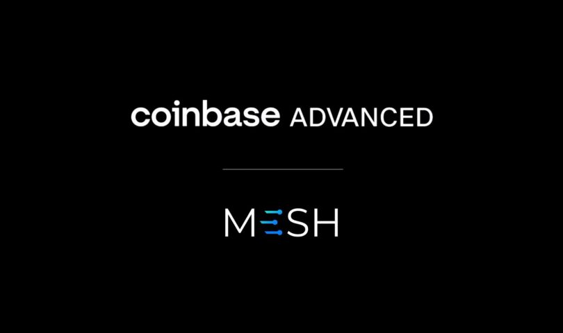 Mesh Inks Landmark API Integration with Coinbase