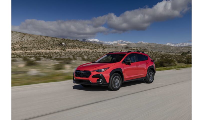 SUBARU OF AMERICA REPORTS AUGUST SALES UP 11.8 PERCENT; CROSSTREK POSTS ALL-TIME MONTHLY SALES RECORD