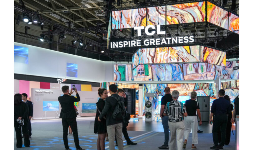 TCL Presents Extensive Product Portfolio and Innovative Technologies for a Smarter and Healthier Lifestyle at IFA 2024