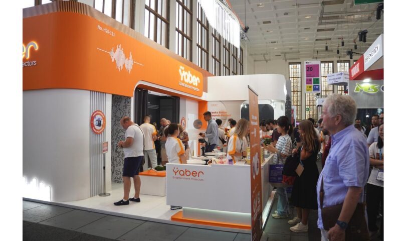 Yaber’s New K3 and Popular T2 Projectors Wow Crowds at IFA 2024 with Stunning Sound and Design