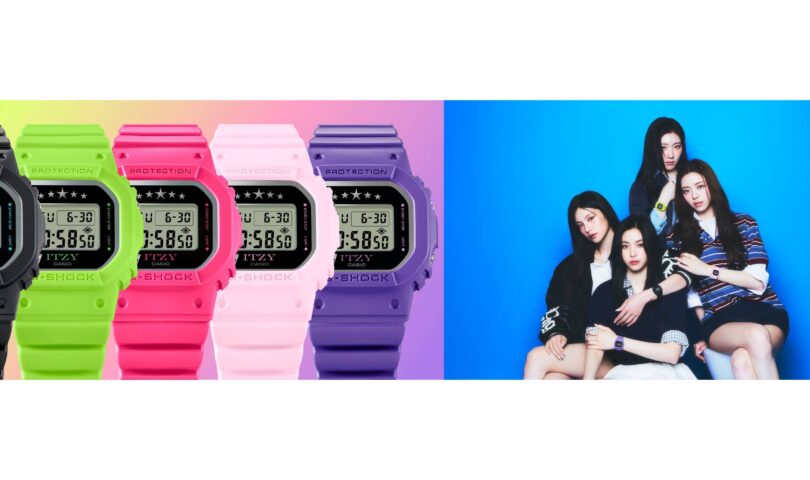 Casio lanzará una segunda colaboración con el grupo femenino surcoreano ITZY