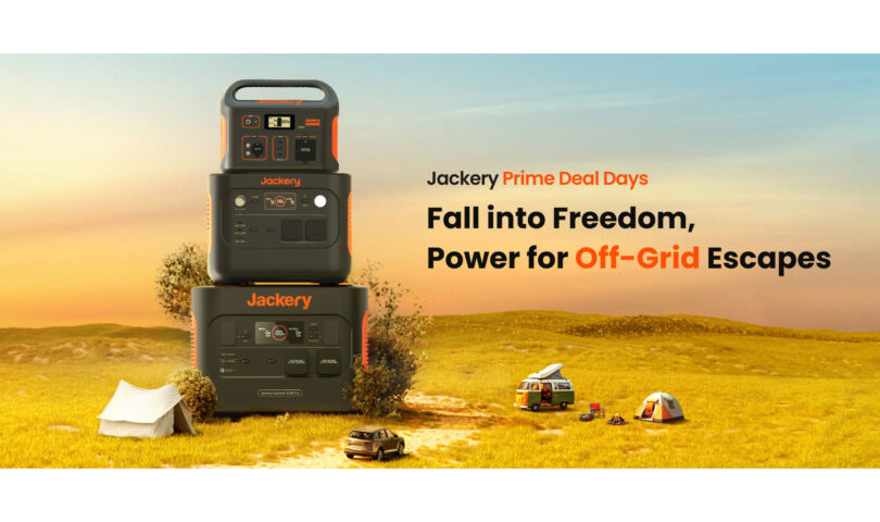 Jackery Offers Up to 46% Off on Energy Solutions for Amazon Prime Deal Days