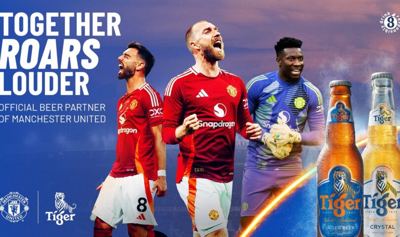 Tiger® Beer devient le partenaire officiel de la bière de Manchester United
