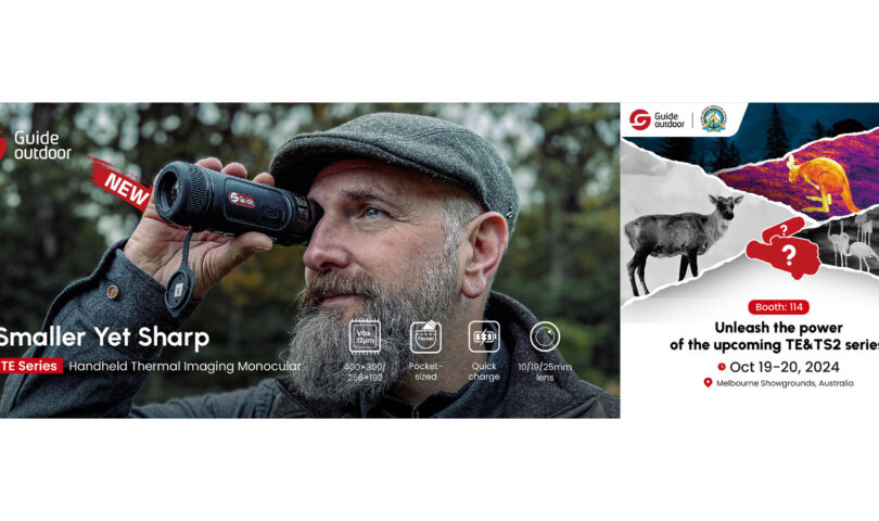 Новая бюджетная серия термомонокуляров Guide outdoor TE выходит на рынок на SSAA 2024