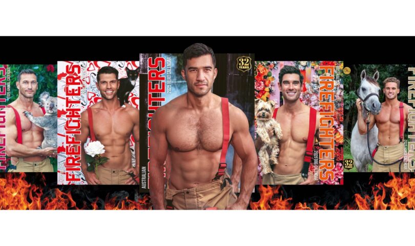Australian Firefighters Calendar 2025 Launches in Europe!
