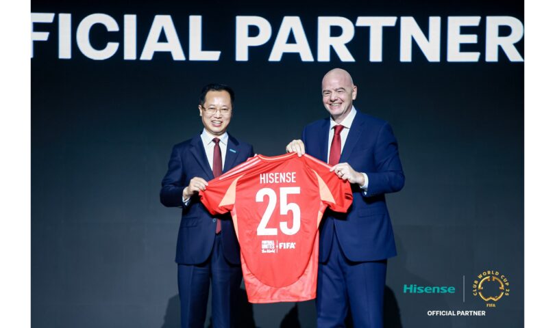 Hisense named first Official Partner of the FIFA Club World Cup 2025™
