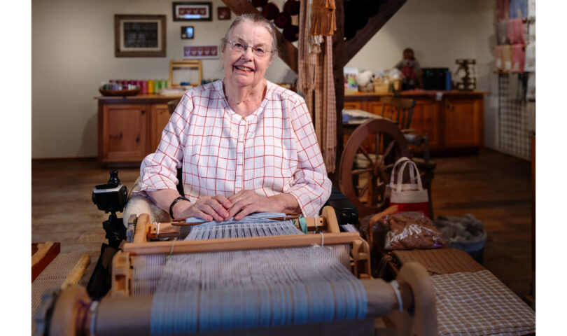 Retired Baylor Professor Spins Yarns and Weaves Life Lessons at Homestead Fiber Crafts