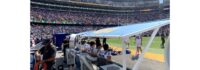 Big Fogg Keeps College Players Cool with Innovative Cooling Benches and Shade Structures for both teams in Arizona-Colorado Game in Tucson