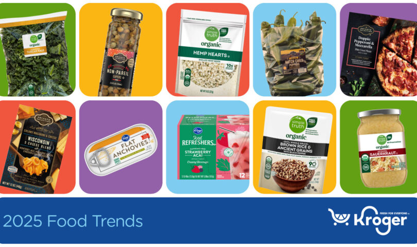 Kroger Predicts Top Five Food Trends of 2025