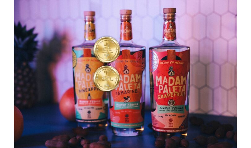 MADAM PALETA TEQUILA GAINS ADDITIONAL ACCOLADES AT THE NEW YORK AND SAN FRANCISCO WORLD SPIRITS COMPETITIONS