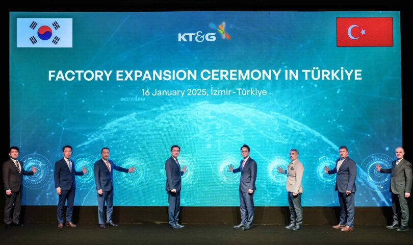 KT&G Accelerates Global Manufacturing through Türkiye Factory Expansion