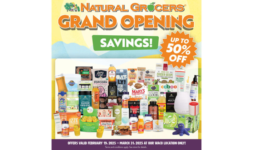 Natural Grocers® Celebrates Grand Opening in Waco, Texas on February 19, 2025