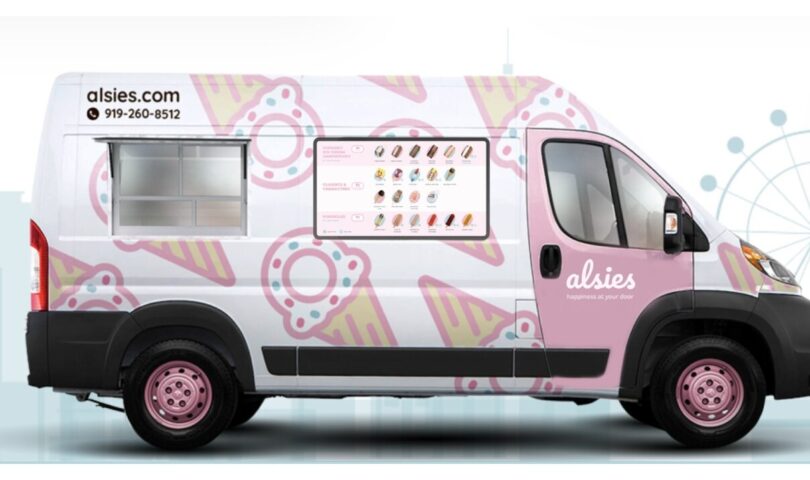 Tech-Driven Ice Cream Truck Concept, Alsies, Expands to Dallas-Fort Worth Market in Partnership With Lauren McConaghy