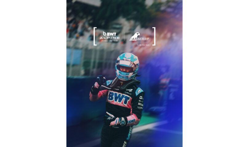 BWT ALPINE FORMULA ONE TEAM PARTNERS WITH OAKBERRY