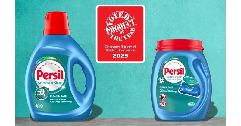 Laundry detergent brand known for its deep cleaning and fabric care capabilities recognized by the largest consumer-voted awards program for its innovative activewear variant, providing an advanced clean on performance fabrics.