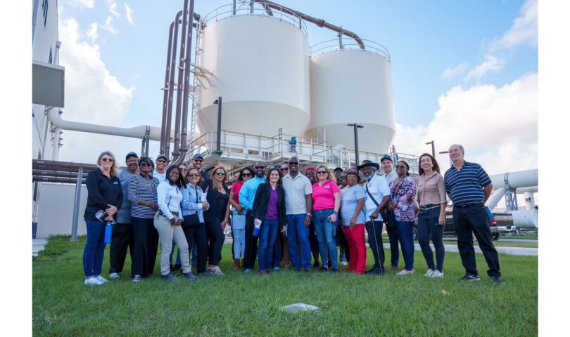 Vice Chairman McGhee and Community Members Tour Sustainable Waste Management Facilities in Miami-Dade County Showcasing Innovations in Wastewater Treatment, Landfill Operations, and Community Education