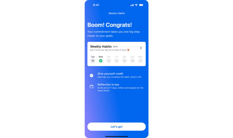 Progress Made Simple, One Week at a Time