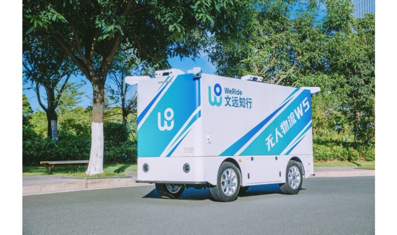 WeRide bringt mit Robovan W5 eine neue Klasse von autonomen Lieferfahrzeugen auf den Markt