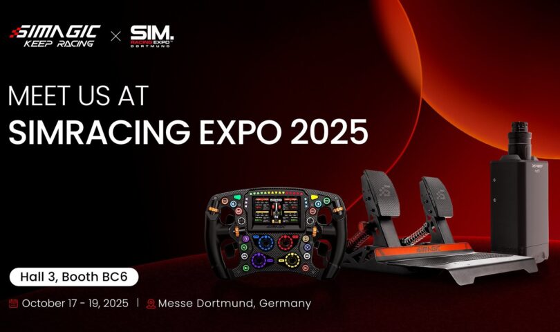 SIMAGIC auf SimRacing Expo 2025: Eine Dreifach-Enthüllung