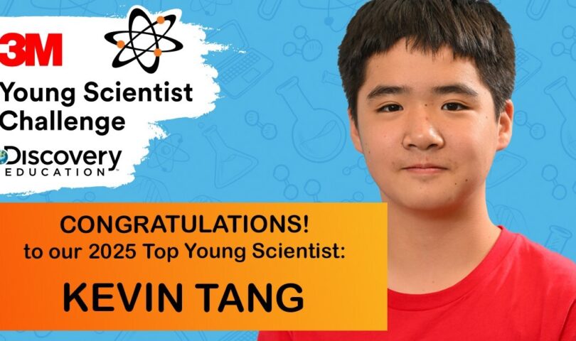 13-year-old from California named America’s Top Young Scientist for inventing innovative fall detection home safety system