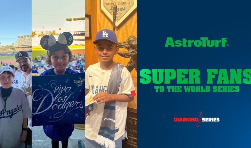 AstroTurf Sends Three Baseball Super Fans to the World Series AstroTurf Sends Three Baseball Super Fans to the World Series