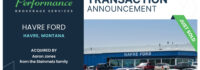 Performance Brokerage Services Advises on the Sale of Havre Ford in Havre, Montana