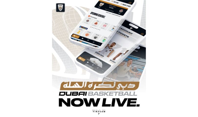 YINZCAM EXPANDS GLOBAL REACH WITH LAUNCH OF FIRST UAE MOBILE APP FOR DUBAI BASKETBALL