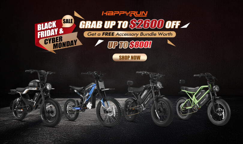 Happyrun Ebike Launches Black Friday 2025 Deals on High-Performance E-Bikes