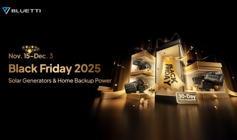 BLUETTI Expands Power Lineup, Details Black Friday Buyer’s Guide for Home and Portable Needs