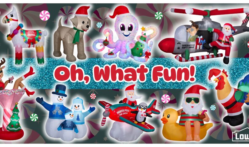 Oh, What Fun! Gemmy Unveils Whimsical Airblown® Holiday Lights Collection