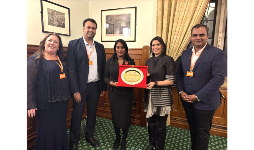 Swastik Wellbeing Sanctuary, India Honoured with the Global Emergence Wellness Award at the House of Commons, London