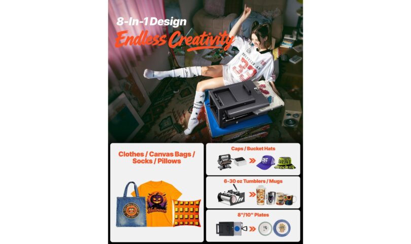 VEVOR’s Hybrid Heat Press SOLD OUT in Record Time–Black Friday Ultimate Deals Now LIVE