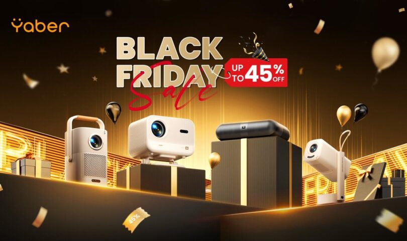 Yaber Unveils Record-Breaking Black Friday Deals Across Its Full Projector Lineup