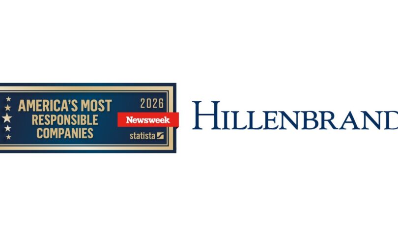 Newsweek Names Hillenbrand to The usa’s Maximum Accountable Corporations 2026 Record
