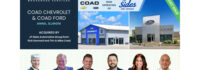 Performance Brokerage Services Advises on the Sale of Coad Chevrolet and Coad Ford in Anna, Illinois to JP Sides Automotive Group