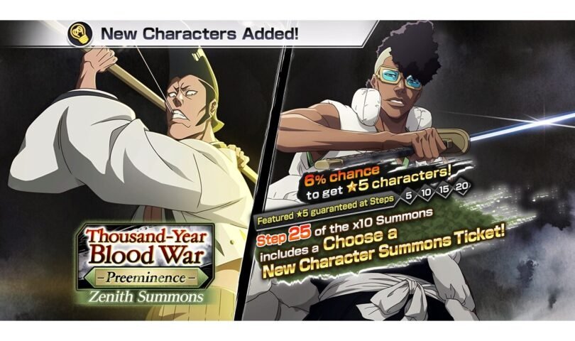 "Bleach: Brave Souls" 95 Million Downloads Birthday celebration Marketing campaign Starts Along the Thousand-Pace Blood Struggle Peak Summons: Preeminence