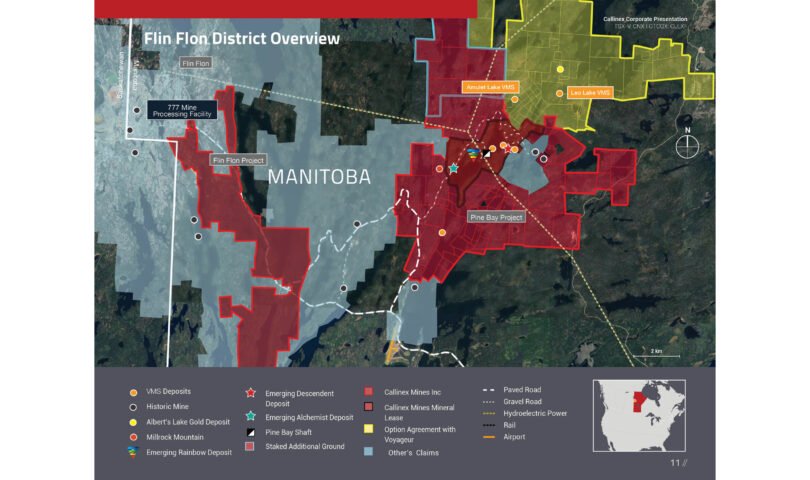 Callinex Publicizes Graduation of 2024 Exploration Marketing campaign on the Pine Bay Challenge Positioned within the Flin Flon Mining District, MB