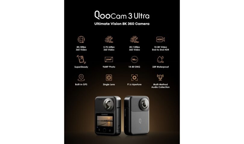 Kandao Era Debuts the International's First 8K 10-bit HDR Transportable 360 Digicam: QooCam 3 Extremely


USA - English





USA - Français




USA - español




USA - Deutsch




USA - English